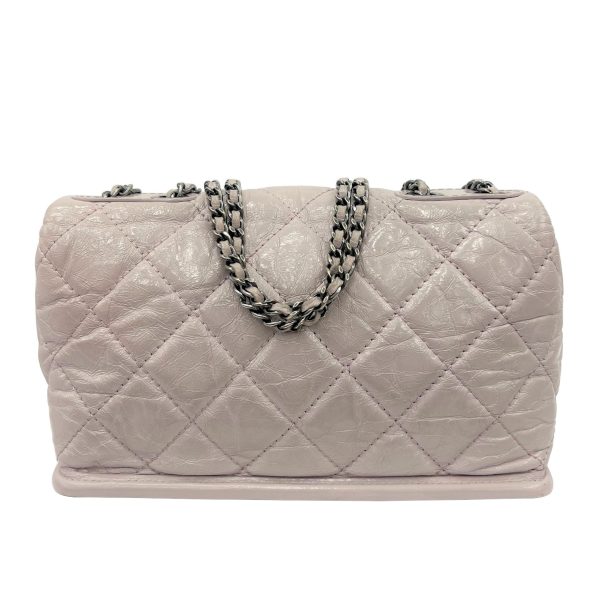 imgrc0089400067 CHANEL Matelasse Chain Shoulder Bag Calf Pink Beige