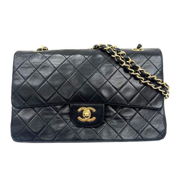 imgrc0089417853 CHANEL Matelasse Chain Shoulder Bag Lambskin Black