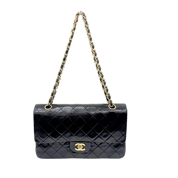 imgrc0089417867 CHANEL Matelasse Chain Shoulder Bag Lambskin Black