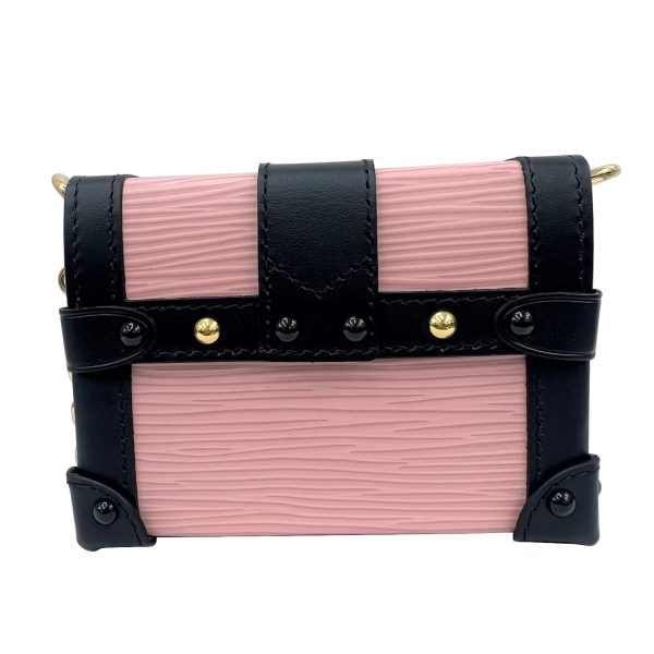 imgrc0089426420 Louis Vuitton Portefeuille Trunk Shoulder Bag Epi Leather Pink Black