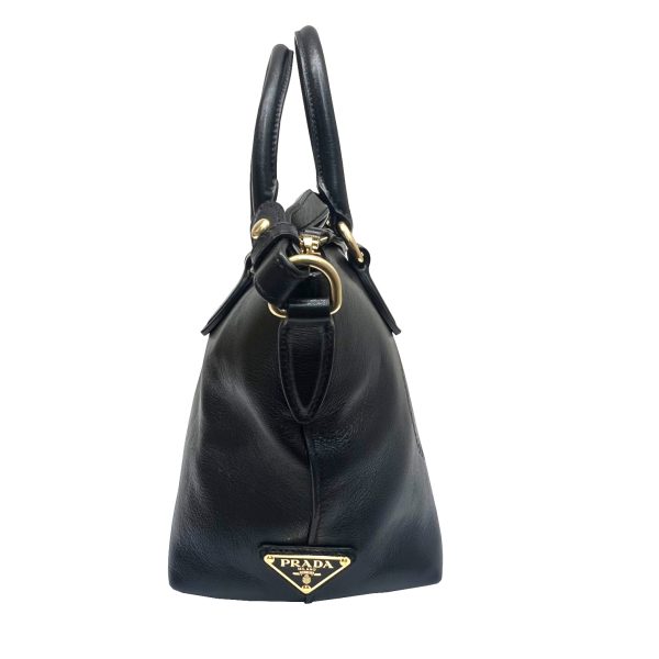 imgrc0089429671 PRADA 2WAY Shoulder Handbag Leather Black