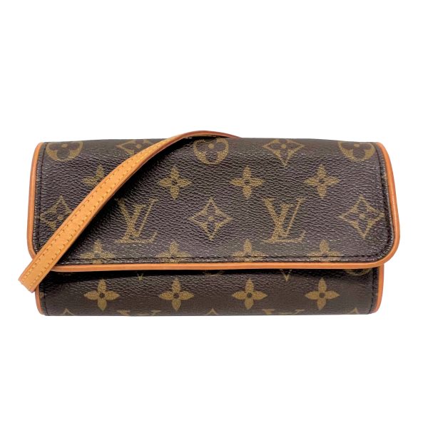 imgrc0089429975 Louis Vuitton Pochette Twin PM Shoulder Bag Monogram Canvas Brown