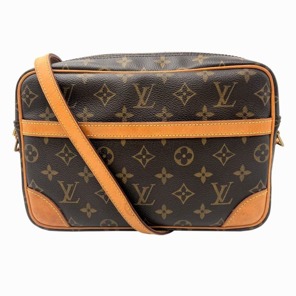 imgrc0089440954 Louis Vuitton Trocadero 27 Shoulder Bag Monogram Canvas Brown