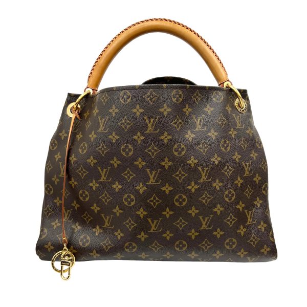 imgrc0089486064 Louis Vuitton Artsy MM Shoulder Bag Monogram Canvas Brown