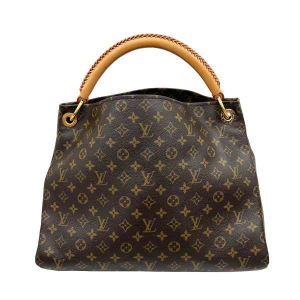 imgrc0089486065 Louis Vuitton Artsy MM Shoulder Bag Monogram Canvas Brown