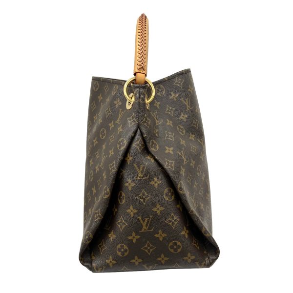 imgrc0089486066 Louis Vuitton Artsy MM Shoulder Bag Monogram Canvas Brown