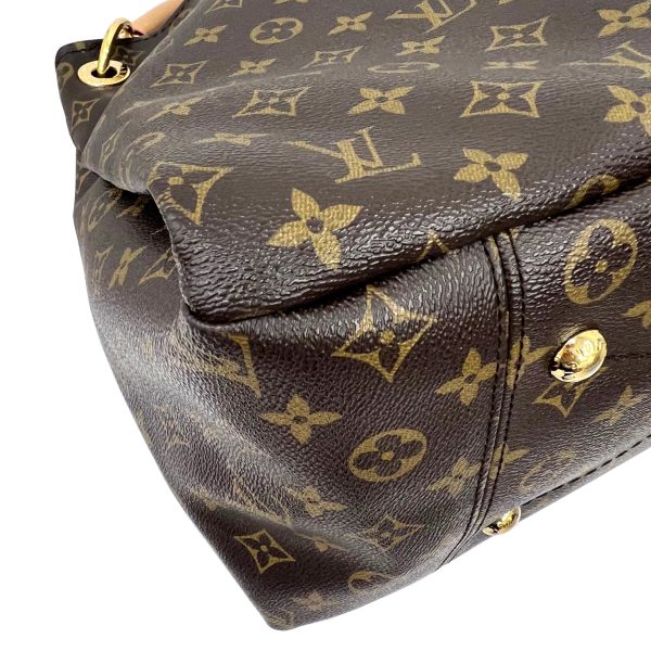 imgrc0089486071 Louis Vuitton Artsy MM Shoulder Bag Monogram Canvas Brown