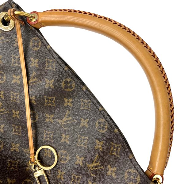 imgrc0089486073 Louis Vuitton Artsy MM Shoulder Bag Monogram Canvas Brown