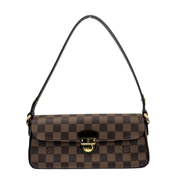 imgrc0089527538 Louis Vuitton Ravello PM Shoulder Bag Damier Ebene Canvas Brown