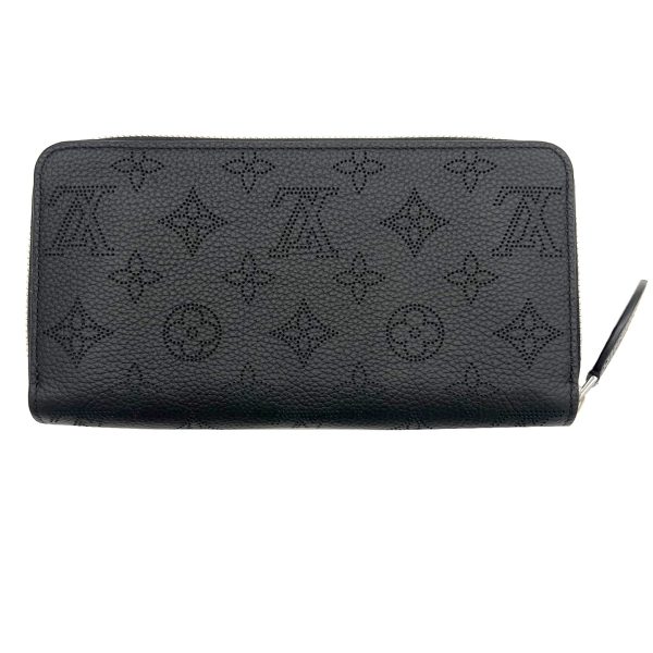 imgrc0089535892 Louis Vuitton Zippy Wallet Long Wallet Mahina Leather Black