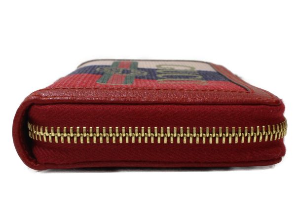 imgrc0089548643 Gucci Round Zip Long Wallet Red Navy White