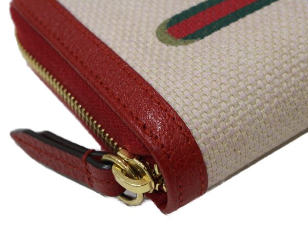 imgrc0089548646 Gucci Round Zip Long Wallet Red Navy White