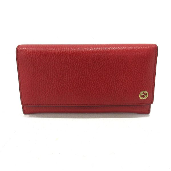 imgrc0089555923 Gucci Interlocking G Bifold Long Wallet Red