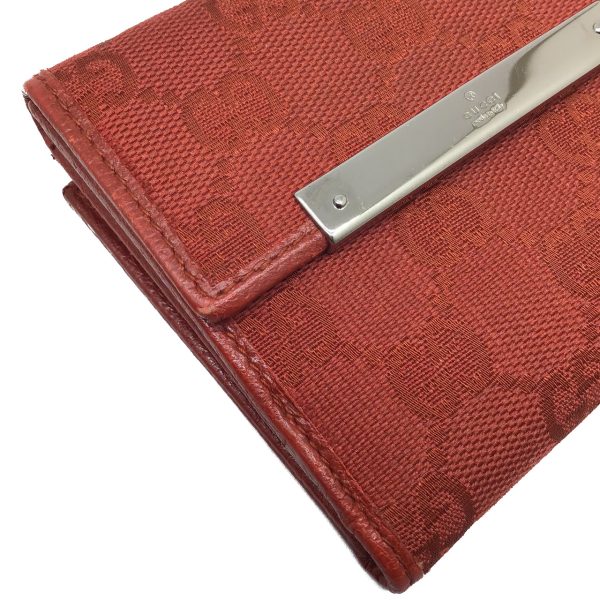 imgrc0089563280 GUCCI Compact Wallet Folding Wallet Red