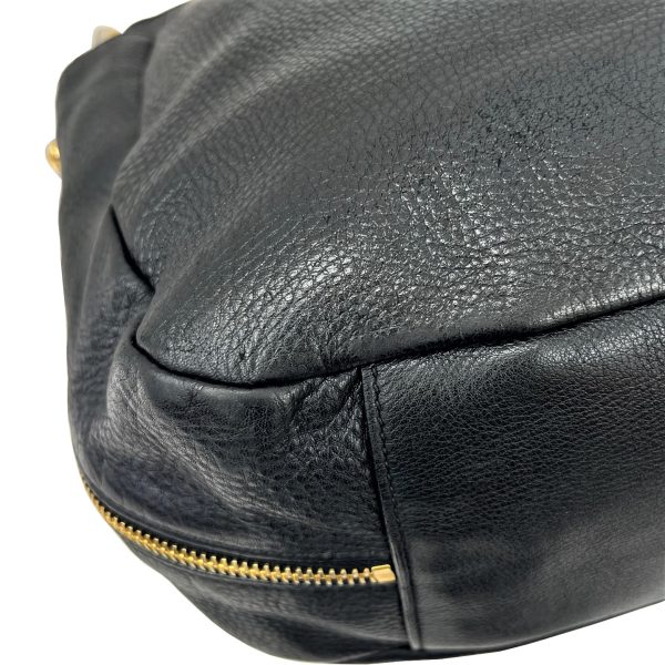 imgrc0089563612 PRADA One Shoulder Bag Leather Black