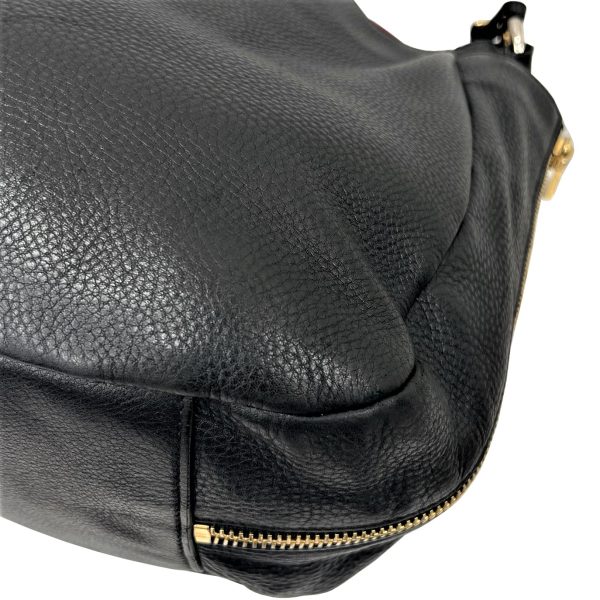 imgrc0089563613 PRADA One Shoulder Bag Leather Black