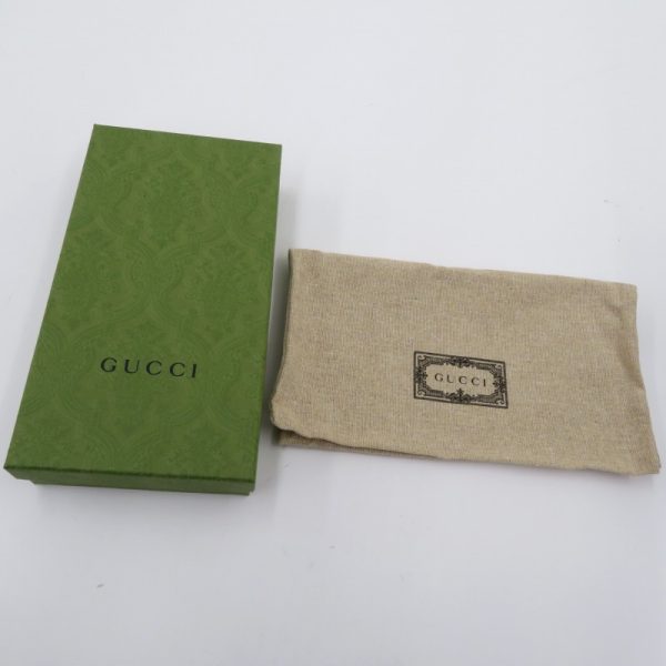 imgrc0089665269 Gucci GG Embossed Zipper Long Wallet Black