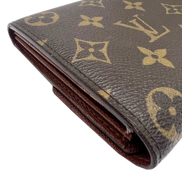 imgrc0089690209 Louis Vuitton Portefeuille Sara Long Wallet Monogram Canvas Brown