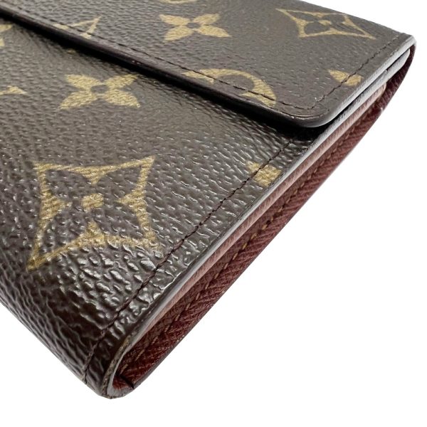 imgrc0089690210 Louis Vuitton Portefeuille Sara Long Wallet Monogram Canvas Brown