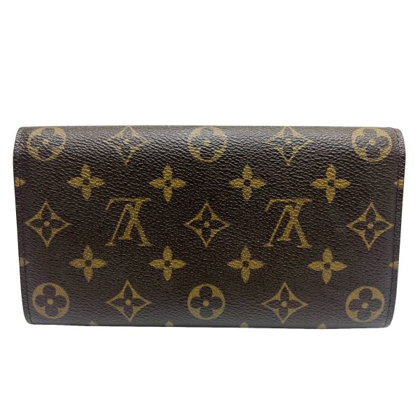 imgrc0089690212 Louis Vuitton Portefeuille Sara Long Wallet Monogram Canvas Brown