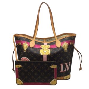 imgrc0089730051 Louis Vuitton Danub Monogram Shoulder Bag Brown