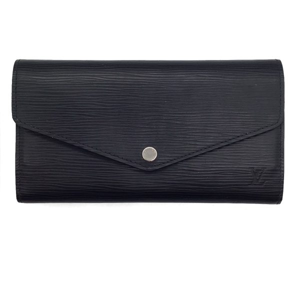 imgrc0089812760 Louis Vuitton Portefeuille Sala Long Wallet Epi Leather Black