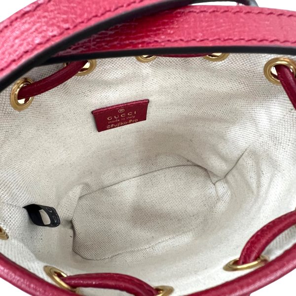 imgrc0089813093 GUCCI Shoulder Bag Crossbody Doraemon GG Supreme Beige Red