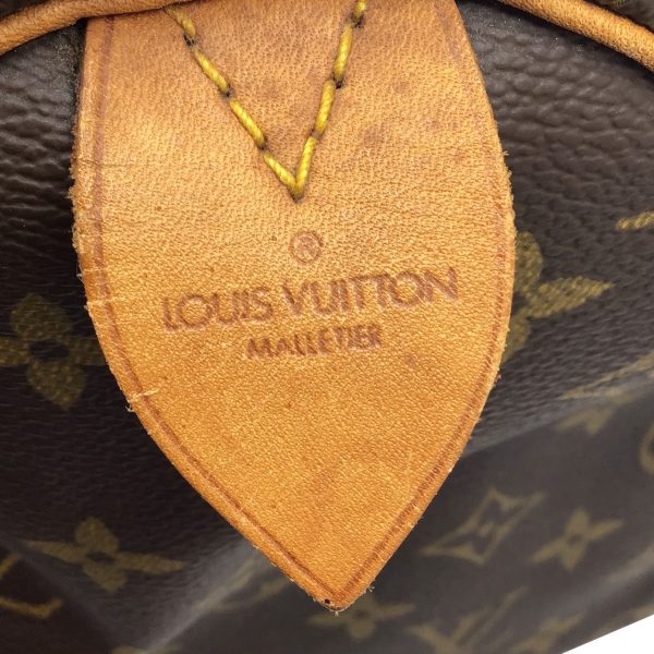 imgrc0089822916 LOUIS VUITTON Speedy 35 Boston Bag Monogram Brown