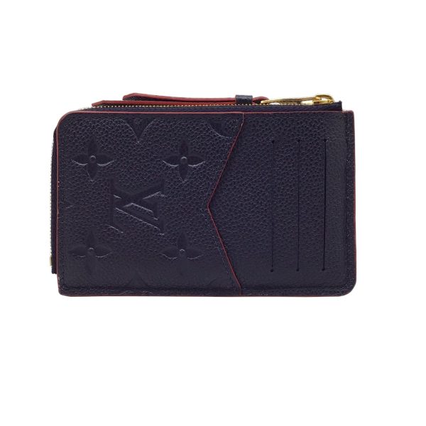 imgrc0089824089 LOUIS VUITTON Porte Carte Verso Case Empreinte Blue Marine Rouge