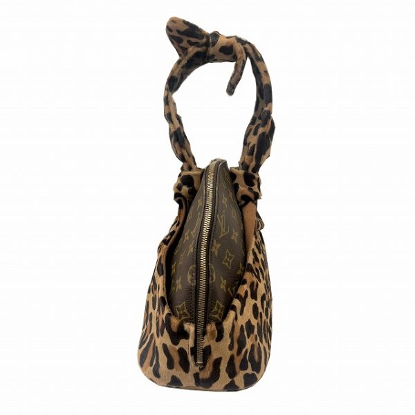 imgrc0089922331 Louis Vuitton Alma Handbag Monogram Leopard Harako Brown