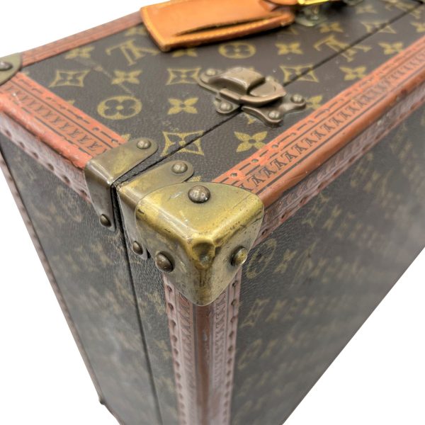 imgrc0090057759 Louis Vuitton Alzer Trunk Monogram Canvas Brown