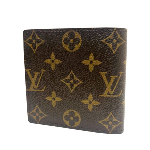 imgrc0090057802 Louis Vuitton Portefeuille Marco Bifold Wallet Canvas Brown