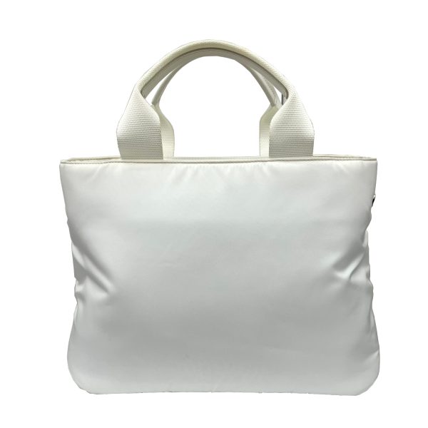 imgrc0090083867 PRADA Padded Nylon 2WAY Tote Bag White