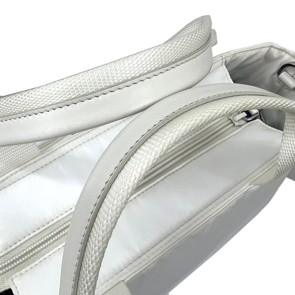 imgrc0090083875 PRADA Padded Nylon 2WAY Tote Bag White