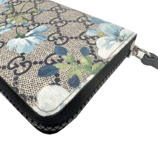 imgrc0090096268 GUCCI GG Blooms Round Zipper Long Wallet Floral