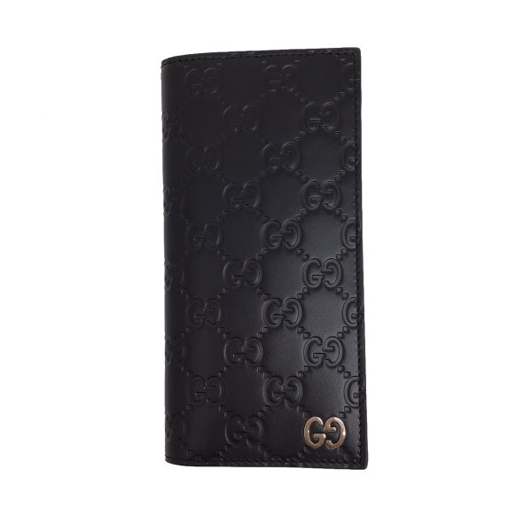 imgrc0090144905 GUCCI Guccisima Bifold Wallet Leather Black