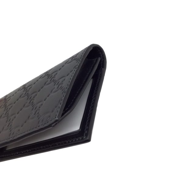 imgrc0090144910 GUCCI Guccisima Bifold Wallet Leather Black