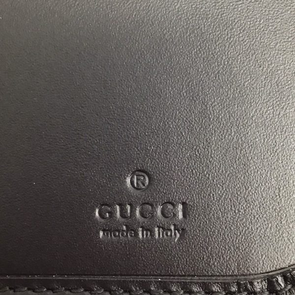 imgrc0090144916 GUCCI Guccisima Bifold Wallet Leather Black