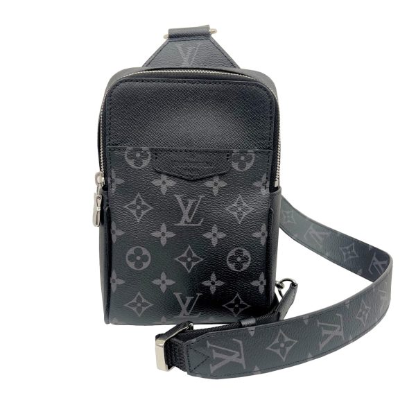 imgrc0090192987 LOUIS VUITTON Outdoor Sling Bag Taigarama Monogram Eclipse Black