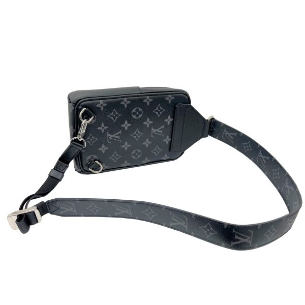 imgrc0090192989 LOUIS VUITTON Outdoor Sling Bag Taigarama Monogram Eclipse Black