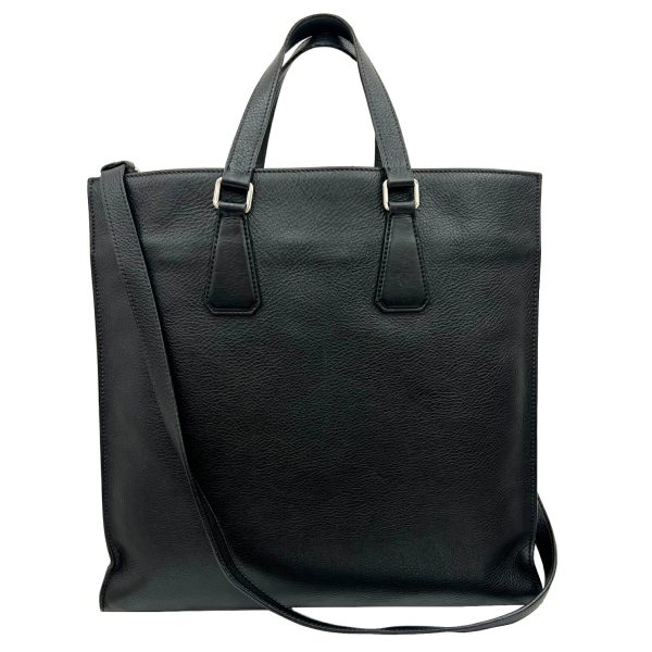 imgrc0090246075 PRADA Tote Bag 2WAY Shoulder Calf Leather Black