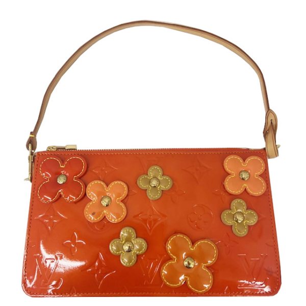 imgrc0090314874 LOUIS VUITTON Lexington Vernis Pouch Orange