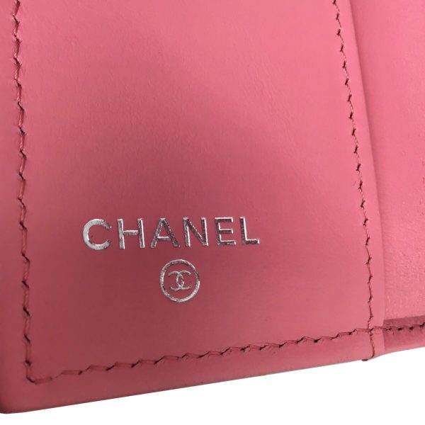 imgrc0090324187 CHANEL Boy Compact Wallet Pink