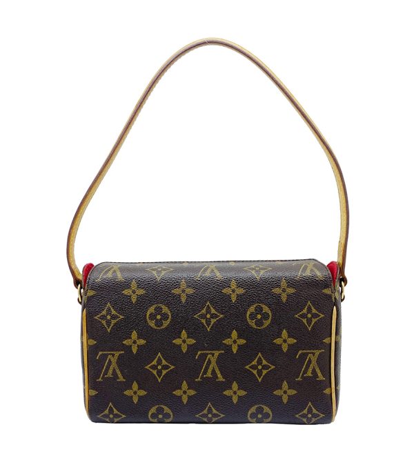 imgrc0090394847 LOUIS VUITTON Recital Shoulder Bag Monogram Brown