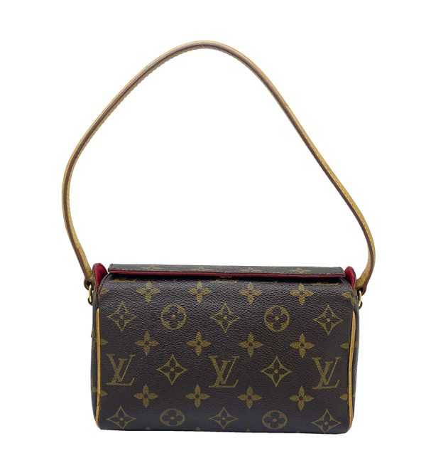 imgrc0090394848 LOUIS VUITTON Recital Shoulder Bag Monogram Brown