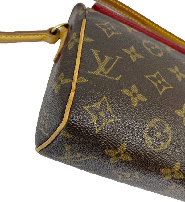 imgrc0090394852 LOUIS VUITTON Recital Shoulder Bag Monogram Brown