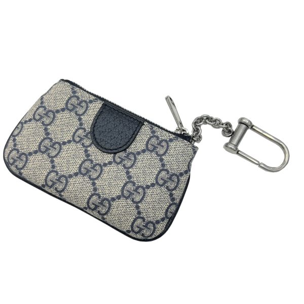 imgrc0090396004 GUCCI Ophidia Coin Case Key Case Sherry Line Navy Beige