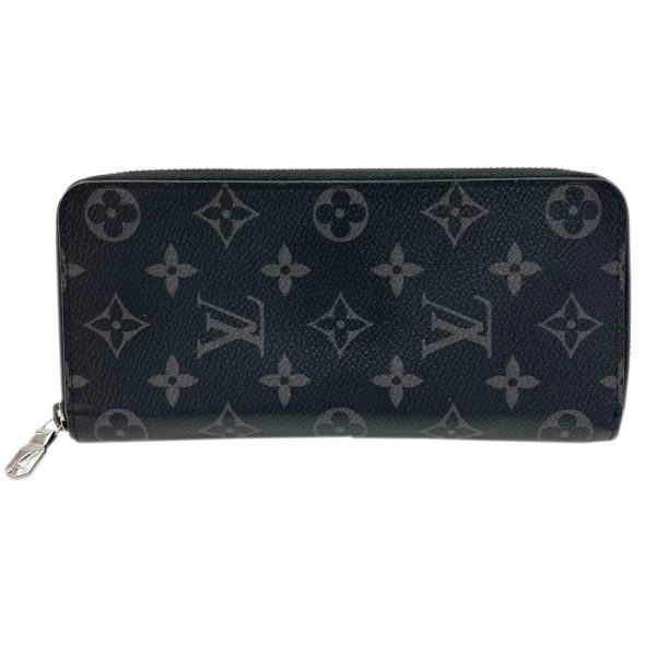 imgrc0090416410 LOUIS VUITTON Zippy Wallet Vertical Monogram Eclipse Gray Black