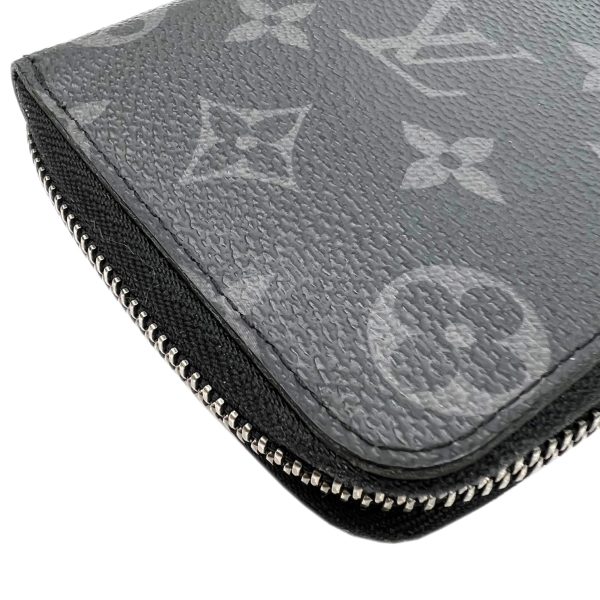 imgrc0090416413 LOUIS VUITTON Zippy Wallet Vertical Monogram Eclipse Gray Black