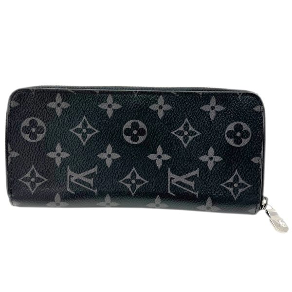 imgrc0090416431 LOUIS VUITTON Zippy Wallet Vertical Monogram Eclipse Gray Black